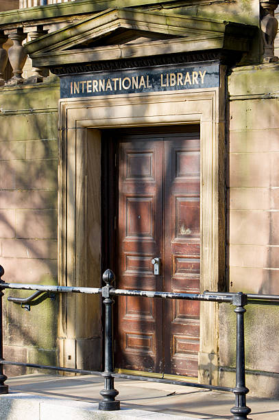 istock International Library Door, Liverpool 94025953