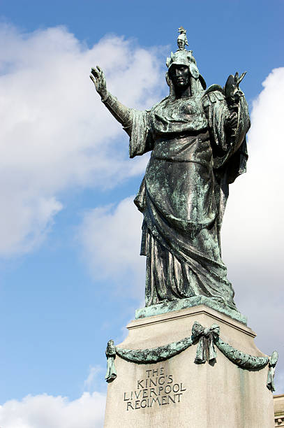istock Britannia on King's Liverpool Regiment monument 94026144