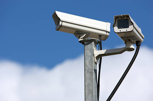 istock Pair of CCTV Cameras 94026145