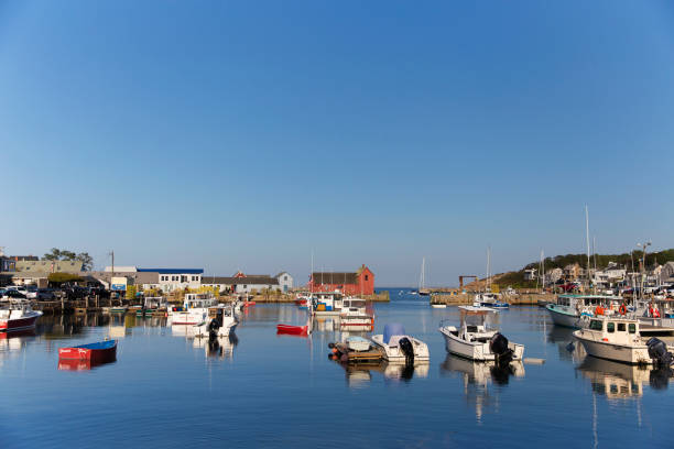 vue sur la mer - cape ann photos et images de collection