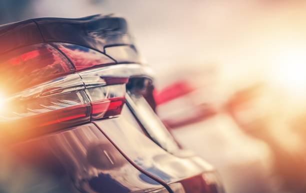 istock Row of New Cars 940290144