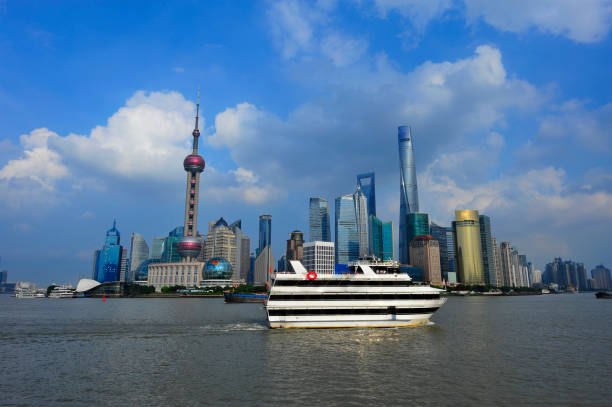 istock Shanghai world financial center skyscrapers 940308466
