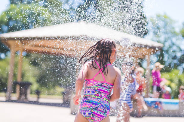 istock A summer afternoon at the splash pad 940320804