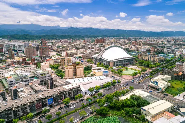 Photo of Aerial View of Miaoli City (Hakka City) , Taiwan