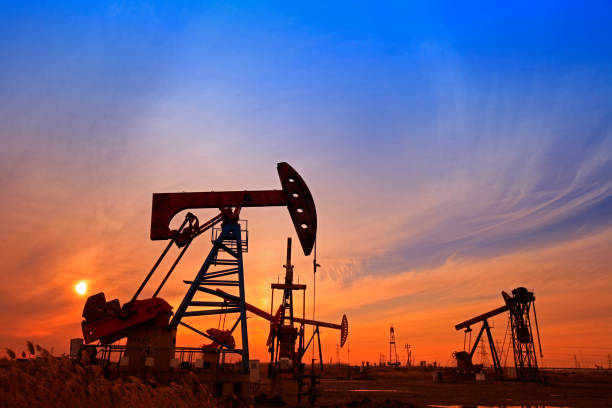 istock The oil pump, industrial equipment 940355246