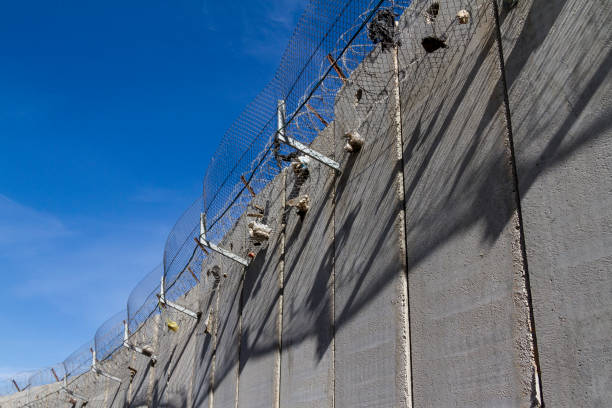istock Separation wall east of Jerusalem 940358646