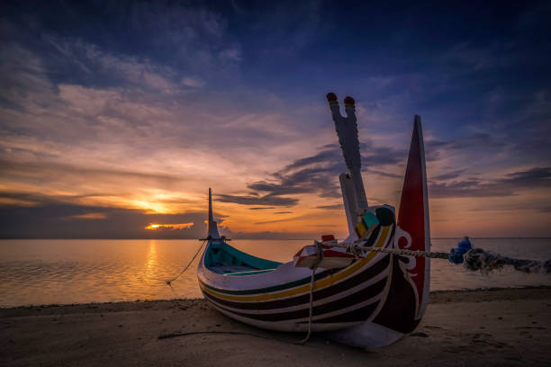 istock Sunrise at Gili Labak Island Sumenep 940374122