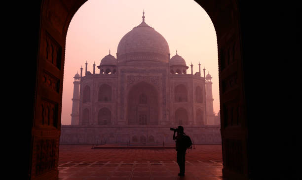 istock Taj Mahal at Sunrise, India 940390380