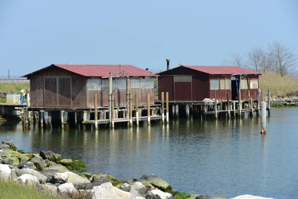 istock fishing house in the Po Delta 940391388