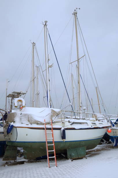 istock Sailboats on a snow 940395518