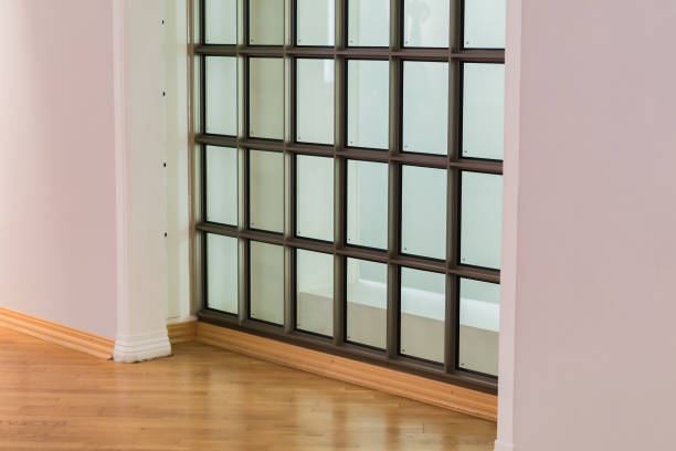 istock empty interior of the room with large window 940400260