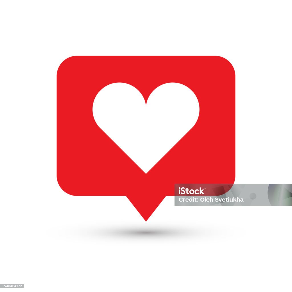 Wie, Herz-Symbol. Eines festgelegten Web icons - Lizenzfrei Herzform Vektorgrafik