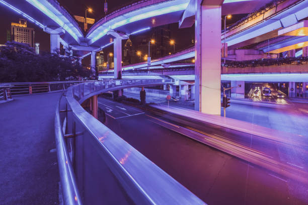 istock Urban highway traffic in shanghai 940418346