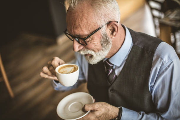 istock Sometimes we need break from hard business. Senior businessman. 940433616