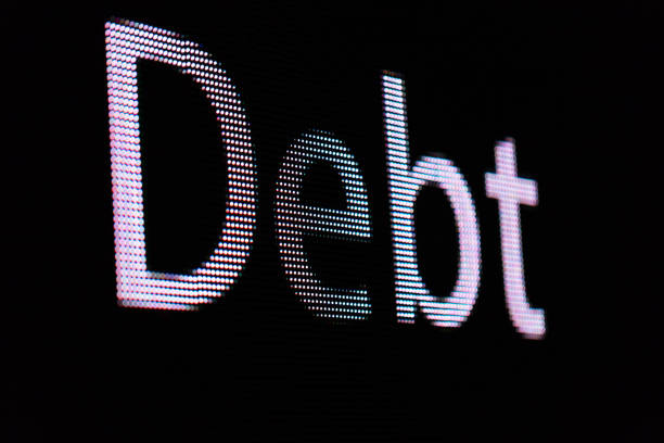 istock the debt letter in the billboard led display panel 940437156