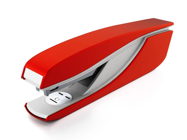 Ruby Red Stapler 250+ Stapler Red Secretary Business Stock Photos, Pictures & Royalty ...