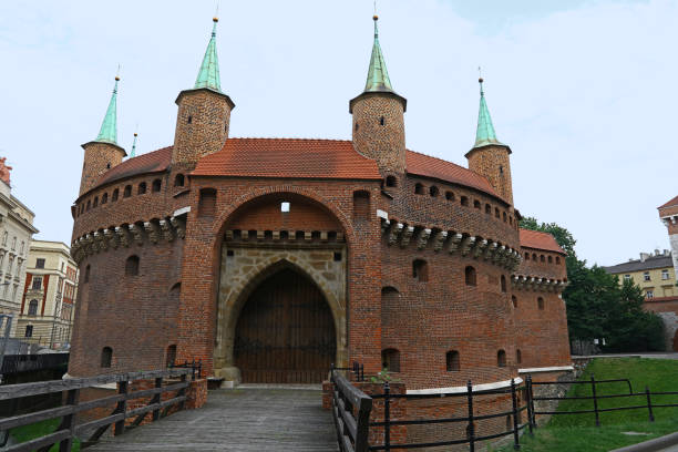 istock Krakow Barbican medieval outpost, Poland 940451402