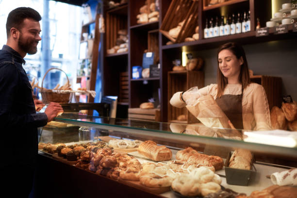 small business - pastry danish pastry bread pastry crust imagens e fotografias de stock