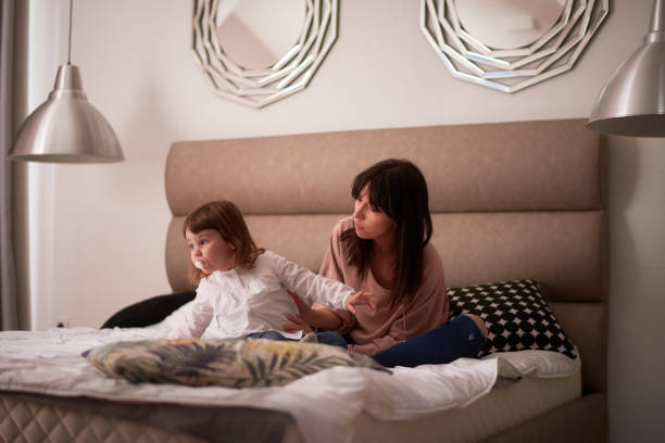 istock Mother and daughter at home 940469370