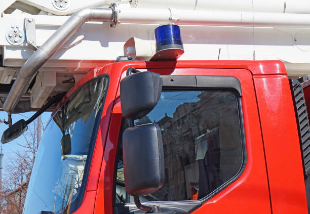 Siren of a firefighter truck