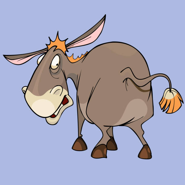 Donkey Cartoon Stock Photos, Pictures & Royalty-Free Images - iStock