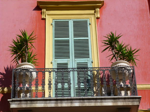 istock Shutters and balcony, Nice, Alpes Maritimes 940506198