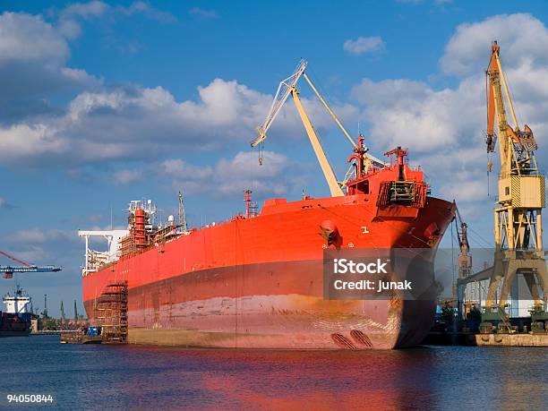 Shipyard Stock Photo - Download Image Now - Boat Deck, Color Image, Commercial Dock