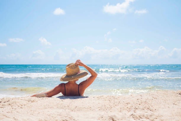 istock Woman on Beach Vacation 940538394