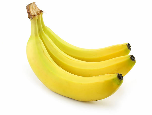 istock Bunch of Ripe Banana Isolated on White 94054473