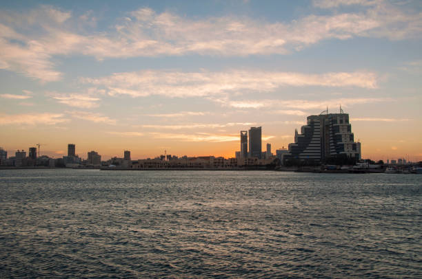 istock Muharraq, Bahrain sea view buildings 940556954