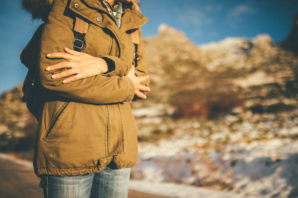istock Warm clothing for hiking 940560534