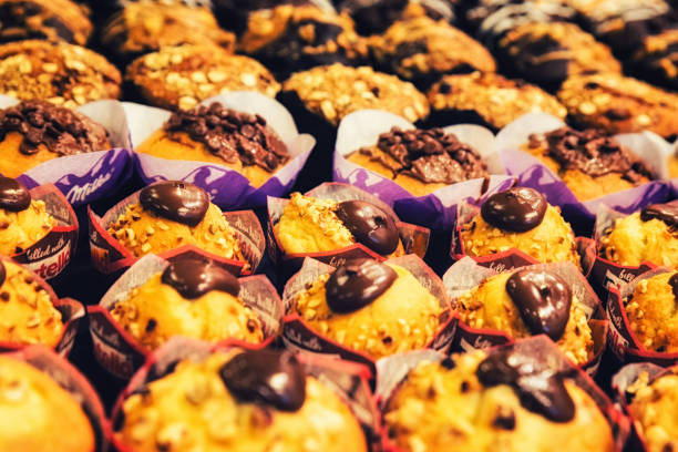 istock Delicious muffins arrangement 940568796