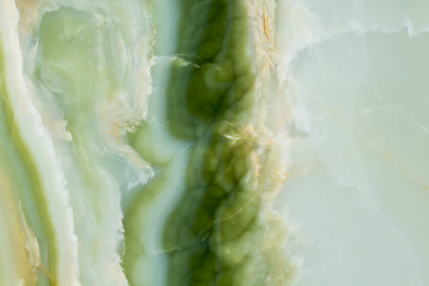 istock Exquisite onyx background with contrast green colour 940587890