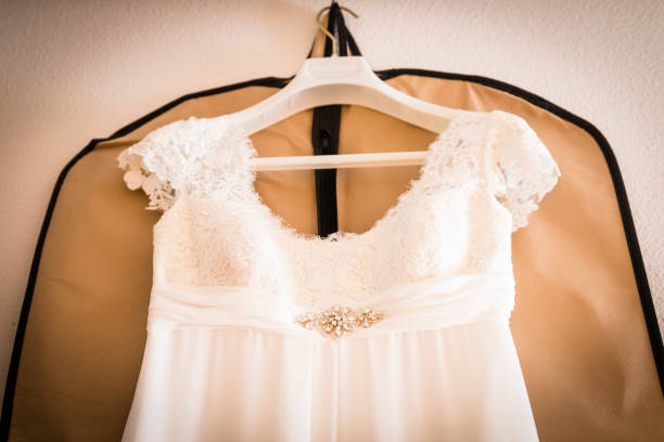 istock A wedding dress on wedding day 940596734