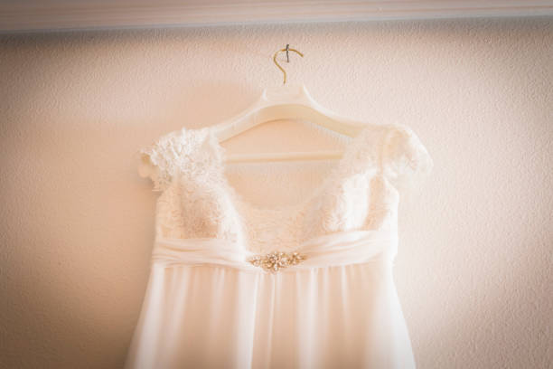 istock A wedding dress on wedding day 940598088