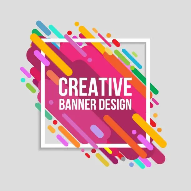 Vector illustration of Creative Banners
