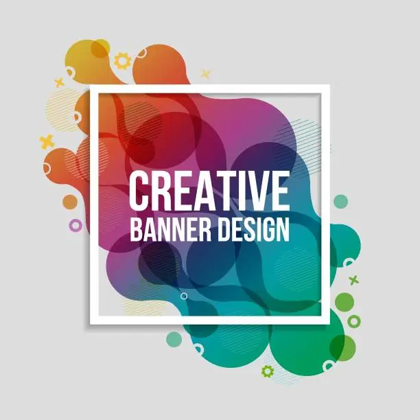 Vector illustration of Creative Banners