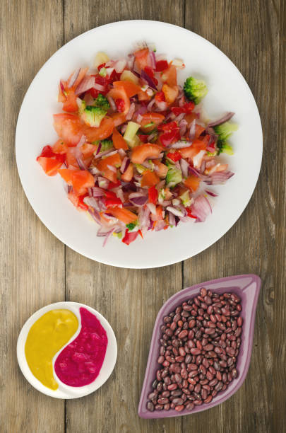istock vegan food. salad from vegetables 940610790