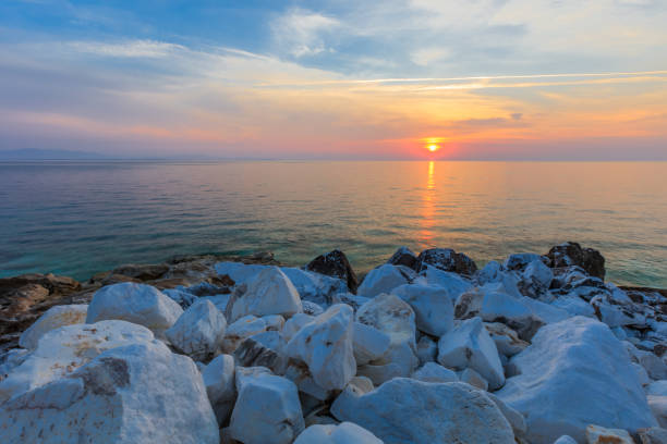 istock Porto Vathy Marble Beach in Thassos Island Greece 940643986