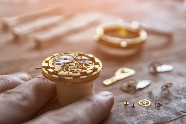 istock Mechanical watch repair 940674222