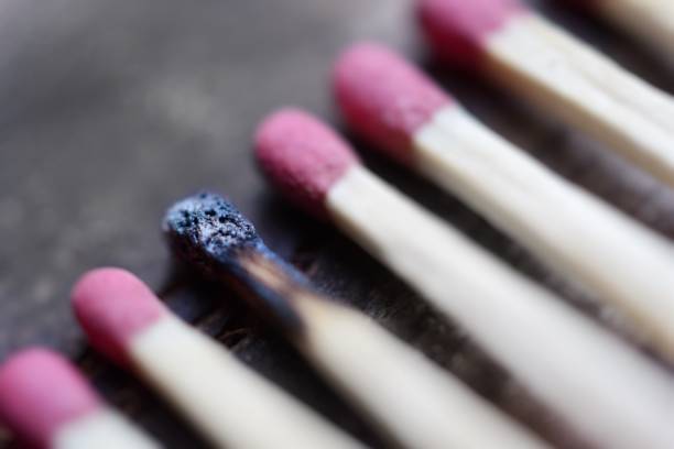 istock Close-Up Of Matchsticks 940686688