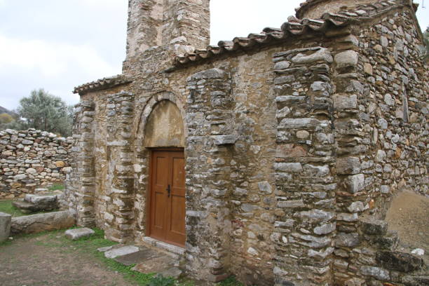 istock Byzantine Church in Naxos, Greece 940686944