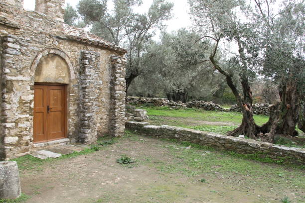 istock Byzantine Church in Naxos, Greece 940689366