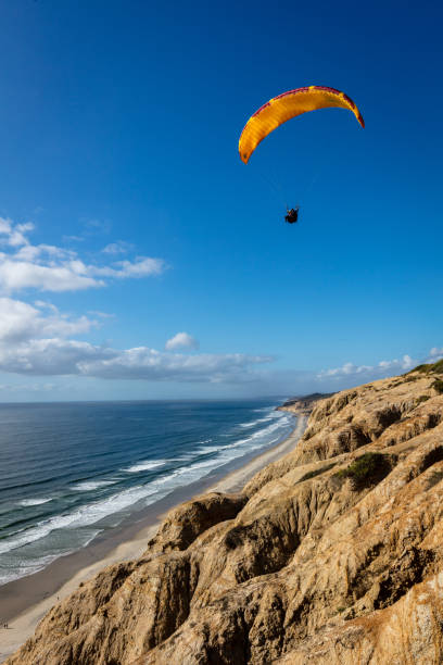 istock Gliders and black beach at the San Diego, CA 940705786