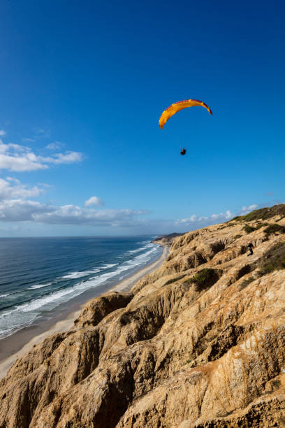 istock Gliders and black beach at the San Diego, CA 940705788
