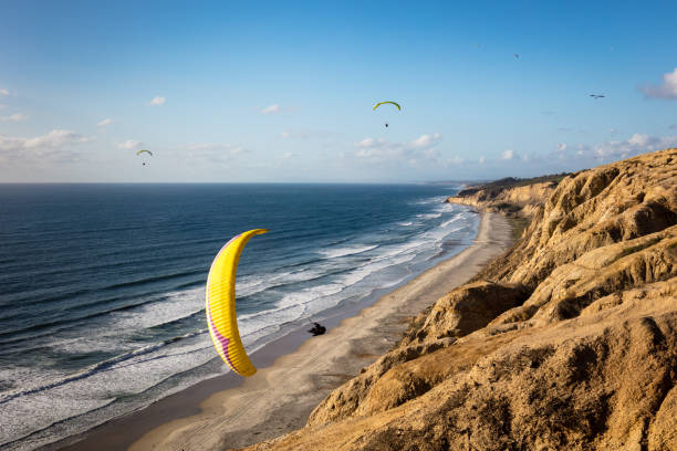 istock Gliders and black beach at the San Diego, CA 940706198