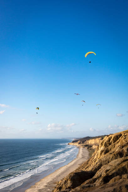 istock Gliders and black beach at the San Diego, CA 940706212
