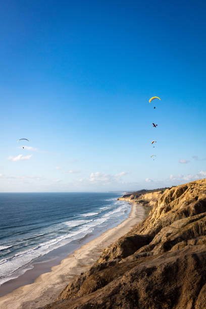 istock Gliders and black beach at the San Diego, CA 940706250