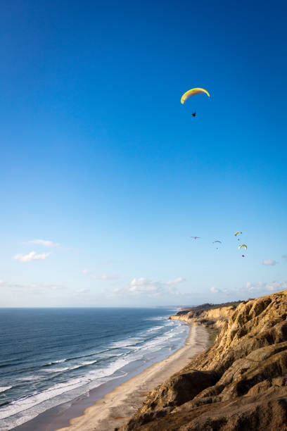 istock Gliders and black beach at the San Diego, CA 940706254