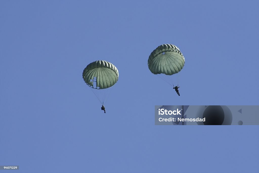 Paratroopers - Royalty-free Aventura Foto de stock